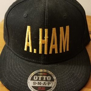 A.HAM Snapback Hat from Hamilton Broadway Show